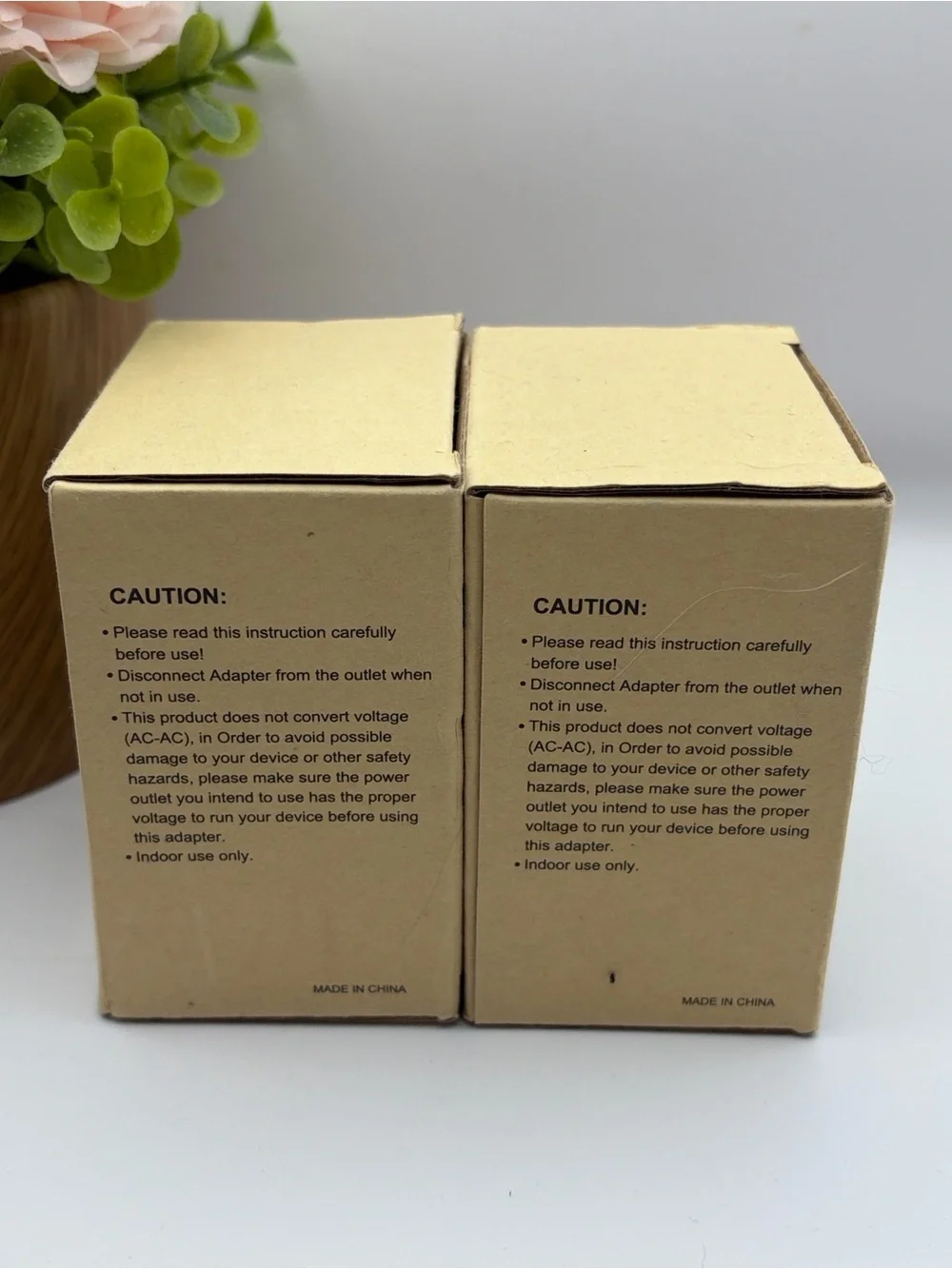 2-Pack Lencent Foldable Dual USB Type C European Travel Plug Adapter, PA050USEU